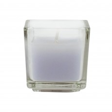 Lavender Square Glass Votive Candles (96pcs/Case) Bulk