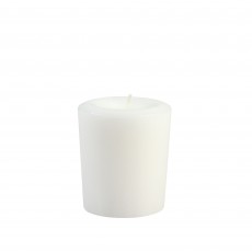 White 15 Hours Votive Candles - Set of 18