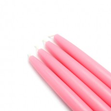 6" Pink Taper Candles (144pcs/Case) Bulk