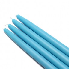 10" Turquoise Taper Candles (1 Dozen)
