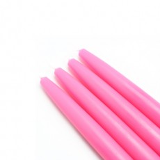 6" Hot Pink Taper Candles (144pcs/Case) Bulk