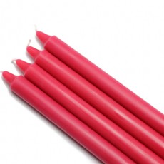10" Red Straight Taper Candles (144pcs/Case) Bulk