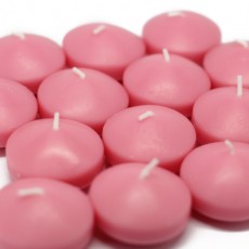 1 3/4" Pink Floating Candles (288pcs/Case) Bulk