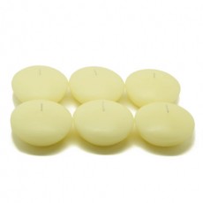 3" Ivory Floating Candles (144pcs/Case) Bulk