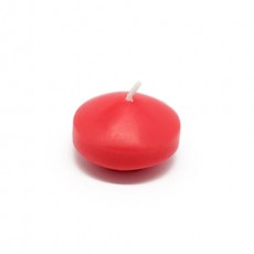 1 3/4" Ruby Red Floating Candles (24pc/Box)
