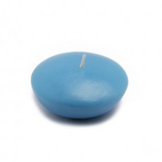 3" Turquoise Floating Candles (12pc/Box)