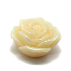 3" Ivory Rose Floating Candles (144pcs/Case) Bulk