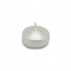 1 3/4" Pearl White Floating Candles (24pc/Box)