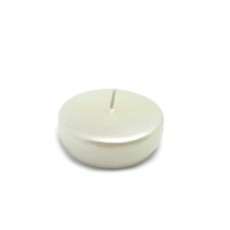2 1/4" Pearl White Floating Candles (96pcs/Case) Bulk