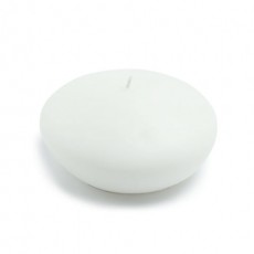 4" White Floating Candles (24pcs/Case) Bulk