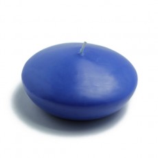 4" Blue Floating Candles (24pcs/Case) Bulk