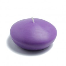4" Purple Floating Candles (24pcs/Case) Bulk