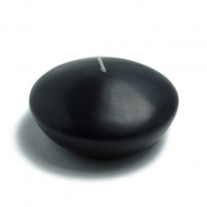 4" Black Floating Candles (24pcs/Case) Bulk