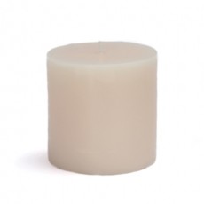 3 x 3" Pale Ivory Pillar Candle