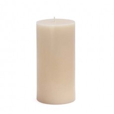 3 x 6" Pale Ivory Pillar Candle