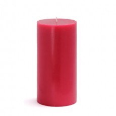 3 x 6" Red Pillar Candle