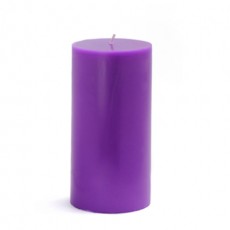 3 x 6" Purple Pillar Candle