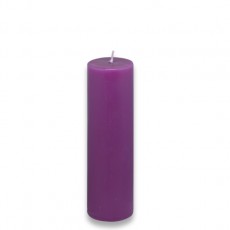 2 x 6" Purple Pillar Candle