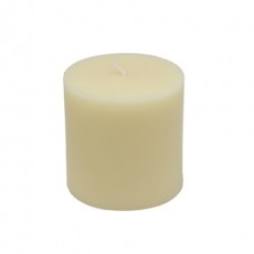 3 x 3" Ivory Pillar Candle