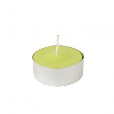 Lime Green Citronella Tealight Candles (1200pcs/Case) Bulk