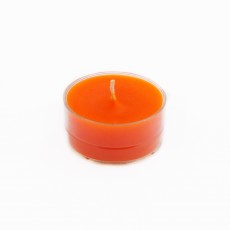 Orange Tealight Candles (600pcs/Case) Bulk