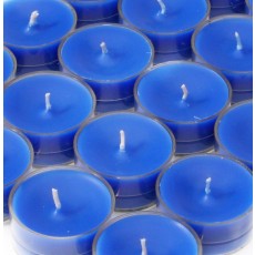 Blue Tealight Candles (600pcs/Case) Bulk