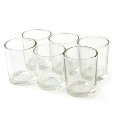 Round Glass Votive Holder (12pc/Box)